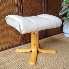 Load image into Gallery viewer, IMG NORDIC LEATHER OTTOMAN
