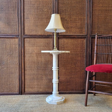 Load image into Gallery viewer, ALABASTER PEDESTAL STAND