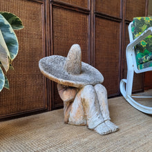 Load image into Gallery viewer, CONCRETE SLEEPING MEXICAN GARDEN STATUE