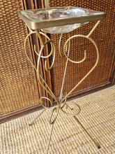 Load image into Gallery viewer, VINTAGE SMOKER'S STAND WITH ASHTRAY