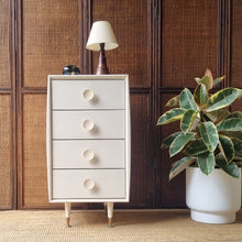 Load image into Gallery viewer, TALL ALROB BEDSIDE DRAWERS. ONE ONLY.