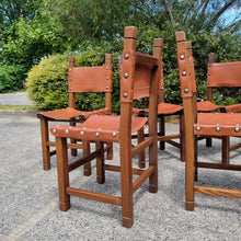 Load image into Gallery viewer, SPANISH REVIVAL CHAIRS. MADE IN AUSTRALIA. 8 AT $95 EACH.