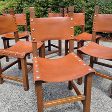 Load image into Gallery viewer, SPANISH REVIVAL CHAIRS. MADE IN AUSTRALIA. 8 AT $95 EACH.