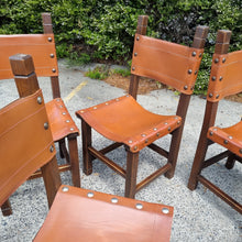 Load image into Gallery viewer, SPANISH REVIVAL CHAIRS. MADE IN AUSTRALIA. 8 AT $95 EACH.
