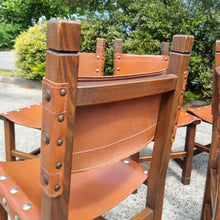 Load image into Gallery viewer, SPANISH REVIVAL CHAIRS. MADE IN AUSTRALIA. 8 AT $95 EACH.