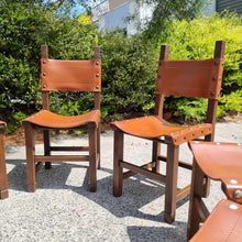 Load image into Gallery viewer, SPANISH REVIVAL CHAIRS. MADE IN AUSTRALIA. 8 AT $95 EACH.