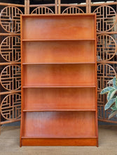 Load image into Gallery viewer, MID CENTURY SOLID HARDWOOD BOOKCASE