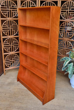 Load image into Gallery viewer, MID CENTURY SOLID HARDWOOD BOOKCASE