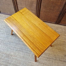 Load image into Gallery viewer, MID CENTURY SOLID HARDWOOD COFFEE TABLE