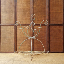Load image into Gallery viewer, VINTAGE UNIQUE WROUGHT IRON PLANT STAND