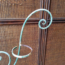 Load image into Gallery viewer, VINTAGE UNIQUE WROUGHT IRON PLANT STAND