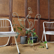 Load image into Gallery viewer, VINTAGE UNIQUE WROUGHT IRON PLANT STAND