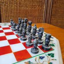 Load image into Gallery viewer, OCTAGONAL MARBLE CHESS SET
