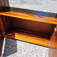 Load image into Gallery viewer, VINTAGE SLATTED PINE STEP WALL UNIT