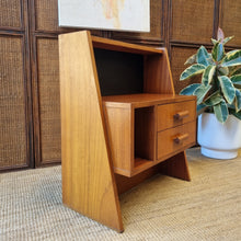 Load image into Gallery viewer, VINTAGE BEDSIDE TABLE. ONE ONLY