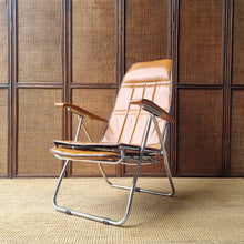 Load image into Gallery viewer, VINTAGE ITALIAN RECLINING LOUNGE CHAIR #2