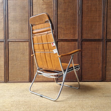 Load image into Gallery viewer, VINTAGE ITALIAN RECLINING LOUNGE CHAIR #2