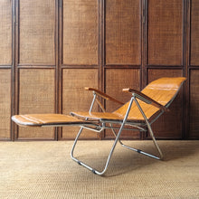 Load image into Gallery viewer, VINTAGE ITALIAN RECLINING LOUNGE CHAIR #2