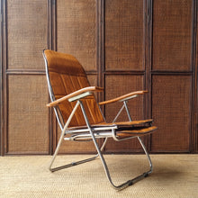 Load image into Gallery viewer, VINTAGE ITALIAN RECLINING LOUNGE CHAIR #2