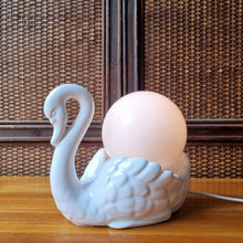 Load image into Gallery viewer, VINTAGE SWAN LAMP ART DECO STYLE