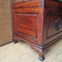 Load image into Gallery viewer, VINTAGE CHINESE ROSEWOOD & CAMPHOR WOOD STORAGE CHEST
