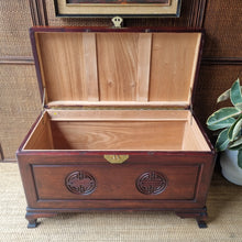 Load image into Gallery viewer, VINTAGE CHINESE ROSEWOOD & CAMPHOR WOOD STORAGE CHEST