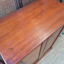 Load image into Gallery viewer, VINTAGE SOLID WOOD CABINET #1