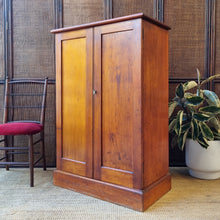 Load image into Gallery viewer, VINTAGE SOLID WOOD CABINET #1