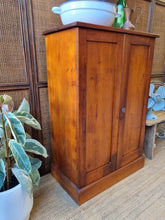 Load image into Gallery viewer, VINTAGE SOLID WOOD CABINET #2