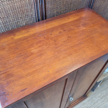 Load image into Gallery viewer, VINTAGE SOLID WOOD CABINET #2