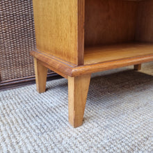 Load image into Gallery viewer, VINTAGE SOLID HARDWOOD DISPLAY CABINET