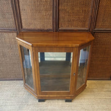 Load image into Gallery viewer, VINTAGE ART DECO CURIO DISPLAY CABINET