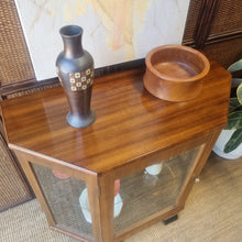 Load image into Gallery viewer, VINTAGE ART DECO CURIO DISPLAY CABINET