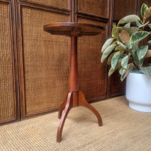 Load image into Gallery viewer, VINTAGE SHAKER STYLE CANDLE STAND WINE TABLE