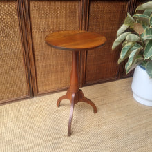 Load image into Gallery viewer, VINTAGE SHAKER STYLE CANDLE STAND WINE TABLE