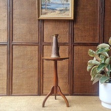 Load image into Gallery viewer, VINTAGE SHAKER STYLE CANDLE STAND WINE TABLE