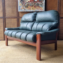 Load image into Gallery viewer, TESSA LEATHER 2 SEATER SOFA COUCH