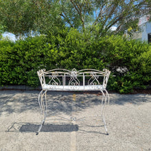 Load image into Gallery viewer, VINTAGE WROUGHT IRON PLANT STAND