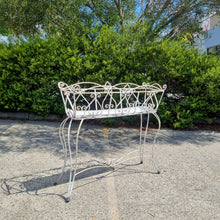 Load image into Gallery viewer, VINTAGE WROUGHT IRON PLANT STAND