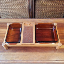 Load image into Gallery viewer, VINTAGE ANCHOR HOCKING PARTY SERVER