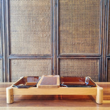 Load image into Gallery viewer, VINTAGE ANCHOR HOCKING PARTY SERVER