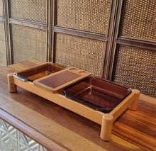 Load image into Gallery viewer, VINTAGE ANCHOR HOCKING PARTY SERVER