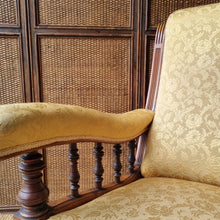 Load image into Gallery viewer, VICTORIAN LIBRARY ARMCHAIR