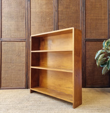 Load image into Gallery viewer, VINTAGE SMALL SOLID HARDWOOD BOOKCASE