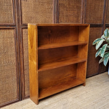 Load image into Gallery viewer, VINTAGE SMALL SOLID HARDWOOD BOOKCASE