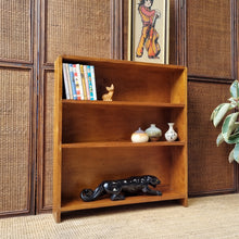 Load image into Gallery viewer, VINTAGE SMALL SOLID HARDWOOD BOOKCASE