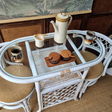 Load image into Gallery viewer, CANE HONEYMOON/BREAKFAST SETTING