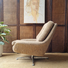 Load image into Gallery viewer, DANISH DELUXE 'NAGILA' SWIVEL ARMCHAIR
