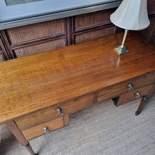 Load image into Gallery viewer, VINTAGE OAK DRESSER HALL TABLE SIDEBOARD