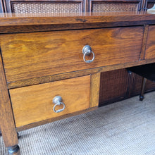 Load image into Gallery viewer, VINTAGE OAK DRESSER HALL TABLE SIDEBOARD